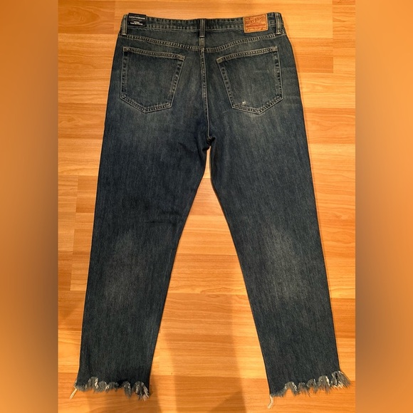 NWT Lucky Brand Sienna Slim Boyfriend Raw Hem Tag Size 10/30 Measures 34/26 - Picture 11 of 16